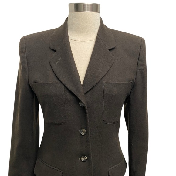 Jones New York Wool Equestrian Blazer - Picture 2 of 14